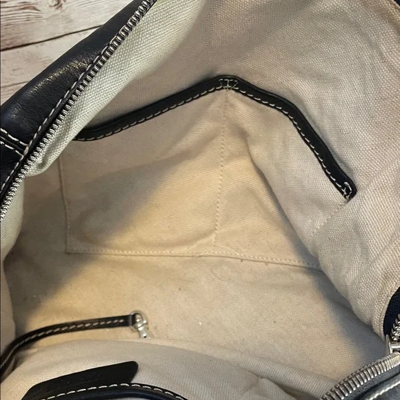 MICHAEL Michael Kors Astor Black Satchel with Silver Accents - Picture 12 of 15